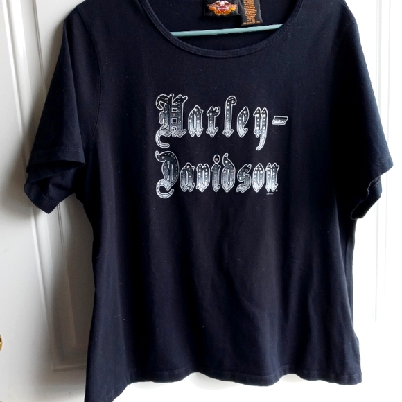 Harley Davidson black Tshirt - Picture 1 of 3